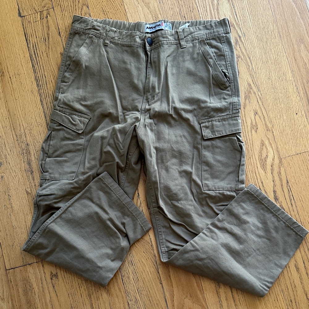 Amnesia brand men’s cargo pants size 34